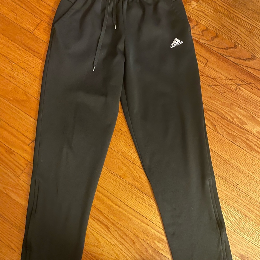 Adidas Black Joggers with Logo